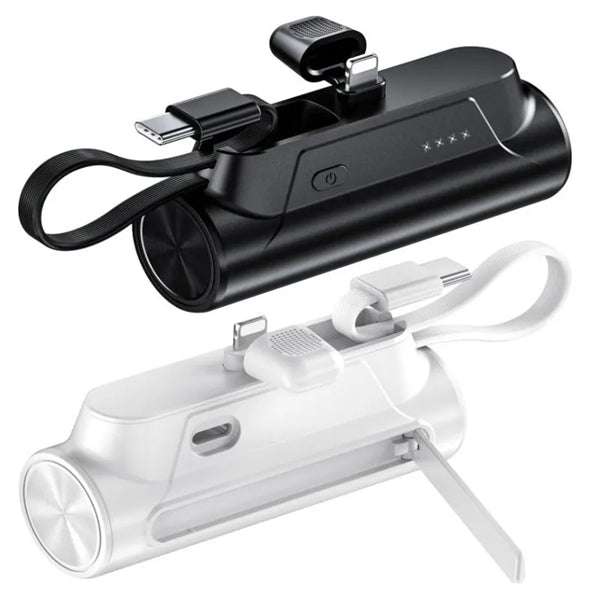 2 in 1 Portable Charger Power Bank 5000mAh