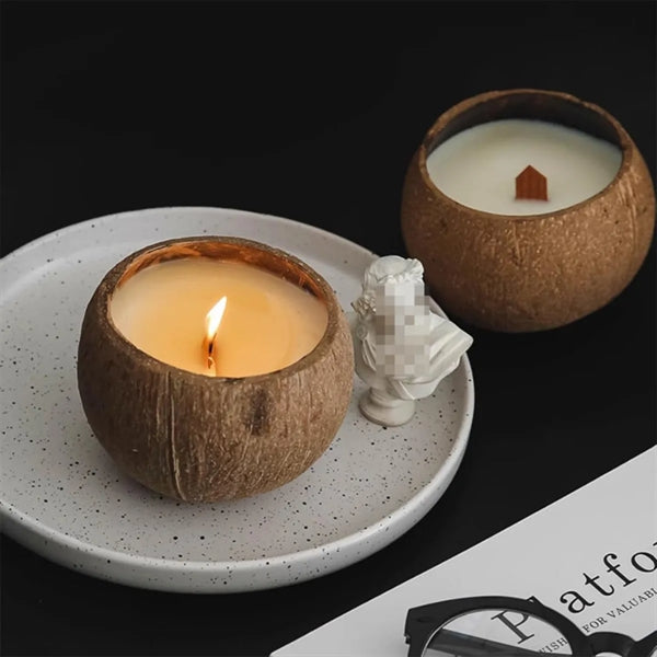 Coconut Shell Scented Candle