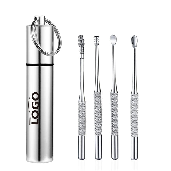 Stainless Steel Earwax Cleaner Tool Set