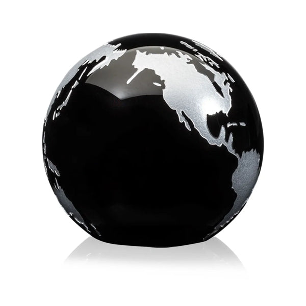 Globe Paperweight - Black