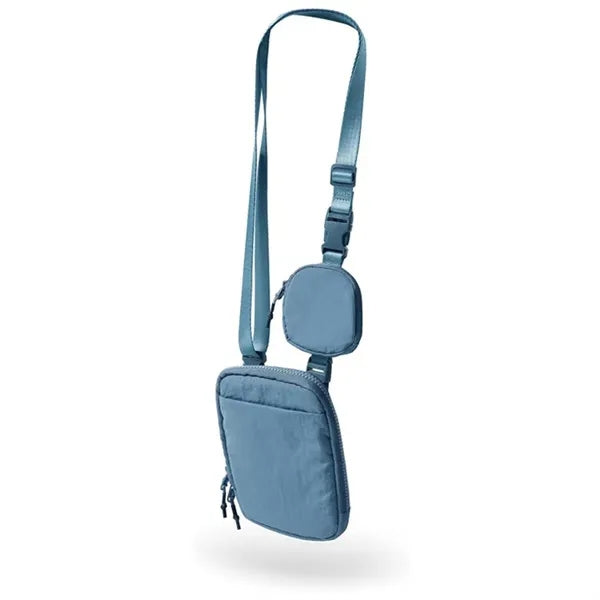 Custom Cross body Bag with Detachable Small