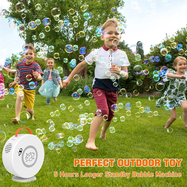Rechargeable Automatic Bubble Machine