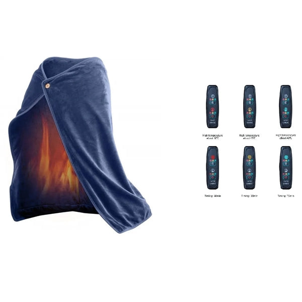 Portable Electric Flannel Blankets Plush
