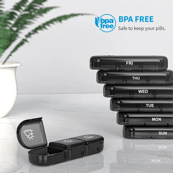 Portable Light Proof Canvas Bag Pill Box