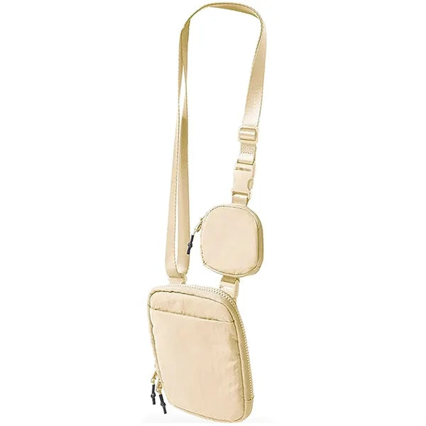 Crossbody Bag With Removable Small Pouch