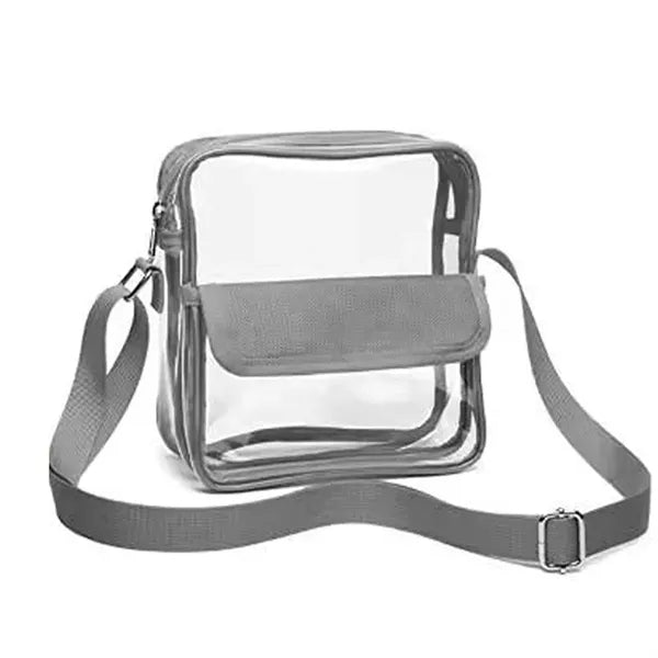 Transparent Messenger Crossbody Bag