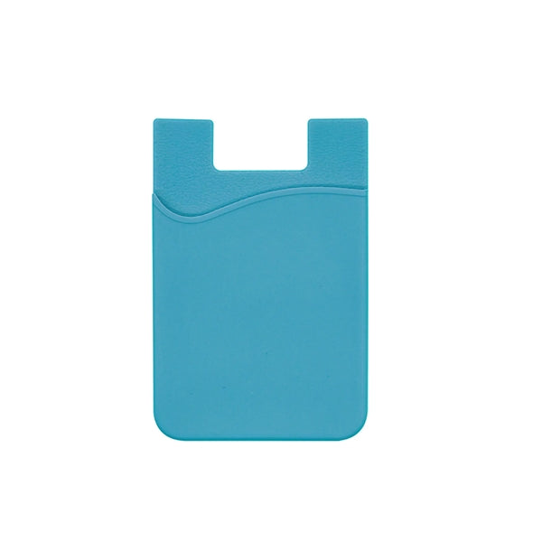 MOQ 100 PCS Soft Silicone Phone Wallet