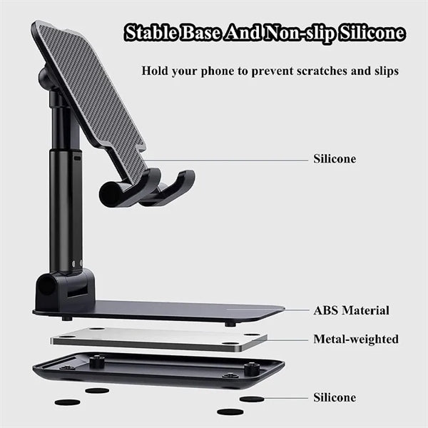 Adjustable Foldable Phone Stand For Desk