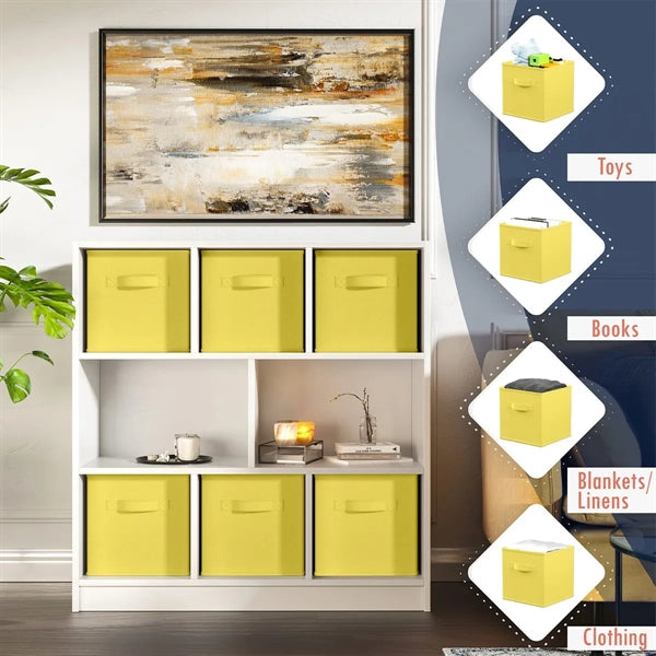 Foldable Storage Cube With Handles