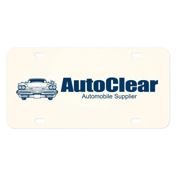Aluminum Custom License Plate