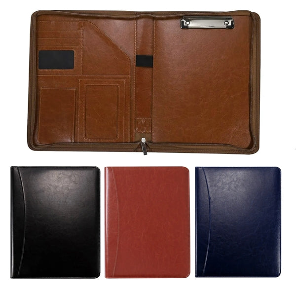 Business Portfolio PU Leather Document Folder