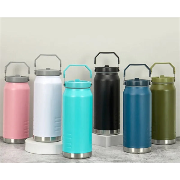 IceFlow Stainless Steel Tumbler with Straw