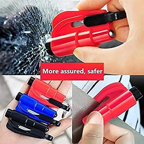 Keychain Car Escape Tool Seat Belt Cutter and Glass Breaker