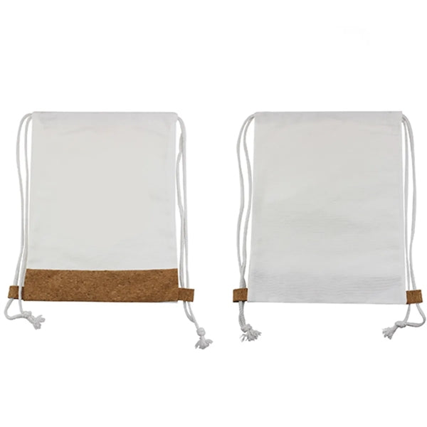 Cork Bottom Drawstring Backpack