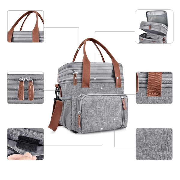Double-Deck Cooler Bag