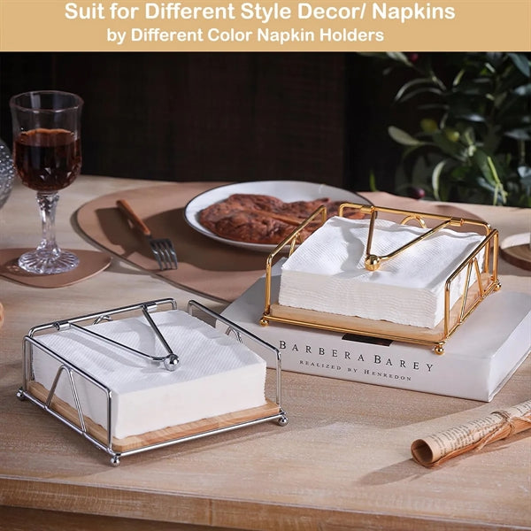 Customized Wooden Paper Towel Holder