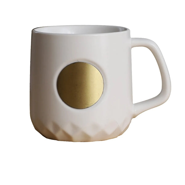 12.8 oz Bronze Medal Custom Ceramic Mug