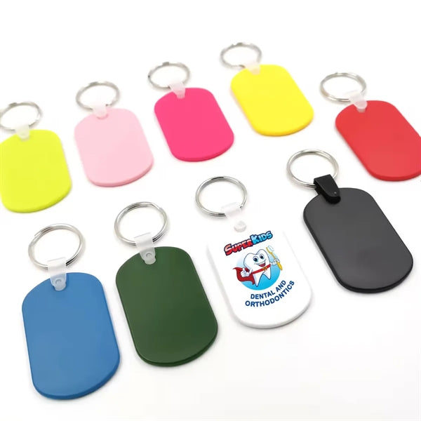 Custom Rubber Keychain