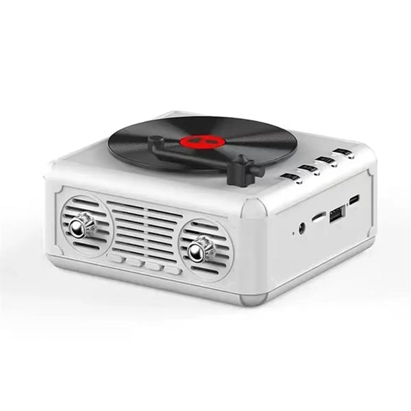 Mini Vinyl Record Player Bluetooth Speaker