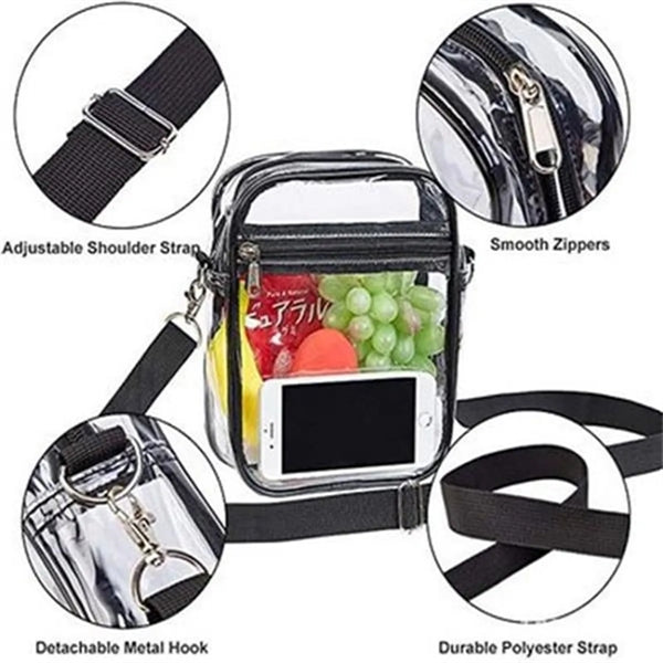 Clear Crossbody Purse Bag