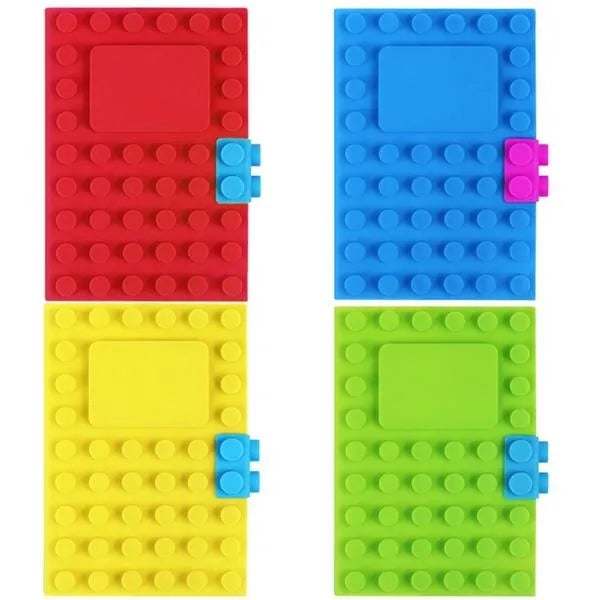 Silicone Lego Blocks Notebook