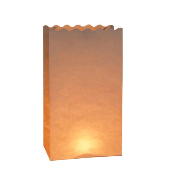 Luminary Flame Retardant Paper Bags