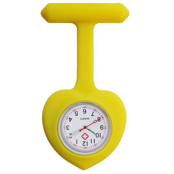 Pocket Silicone Clip Brooch Pin Nurse Watch