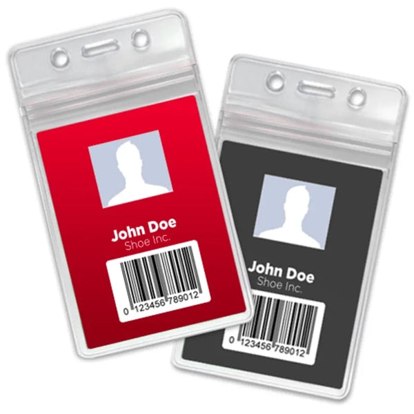 Zip Badge Holders