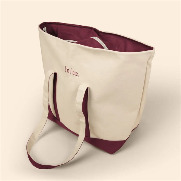 MORRIS TOTE - EXTRA LARGE ZIPPERED