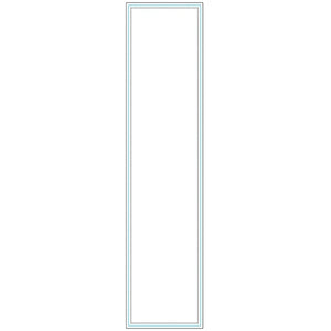 Custom 11' X 2.5' Large Rectangle Flag Banners