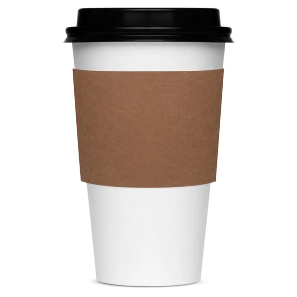 Custom Traditional Natural Kraft Cup Sleeves
