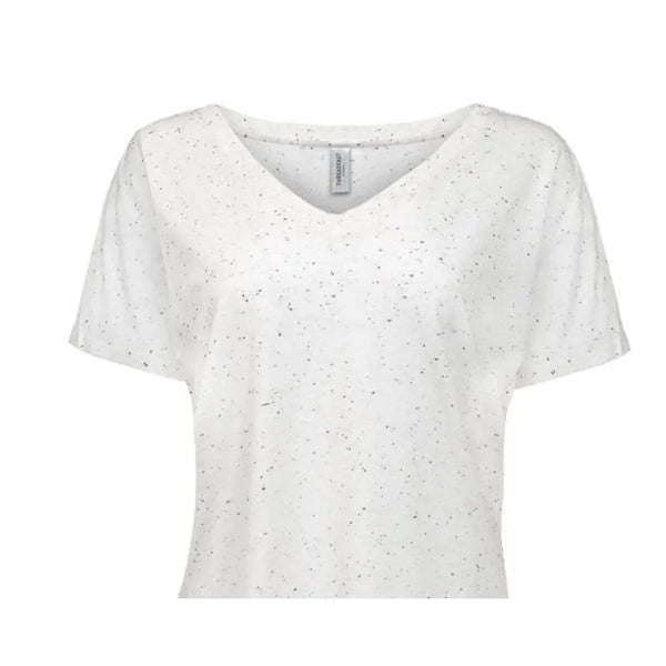 Threadfast Apparel Ladies' Triblend Fleck Short-Sleeve V-...