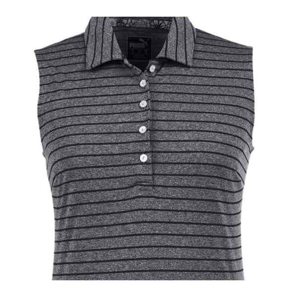 Puma Golf Ladies' Rotation Stripe Sleeveless Polo