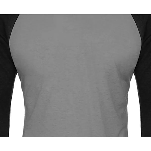 Next Level Apparel Unisex CVC 3/4 Sleeve Raglan Baseball ...