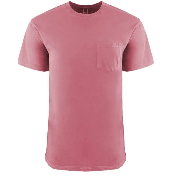 Next Level Apparel Adult Inspired Dye Crew With Pocket