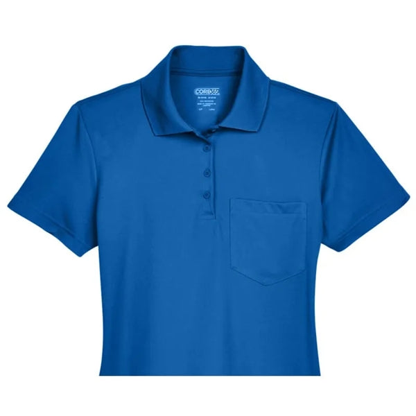 CORE365 Ladies' Origin Performance Pique Polo With Pocket