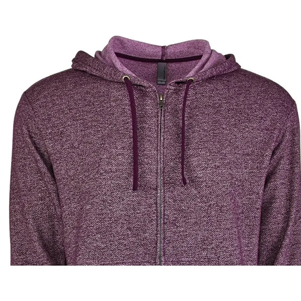 Next Level Apparel Adult Pacifica Denim Fleece Full-Zip H...