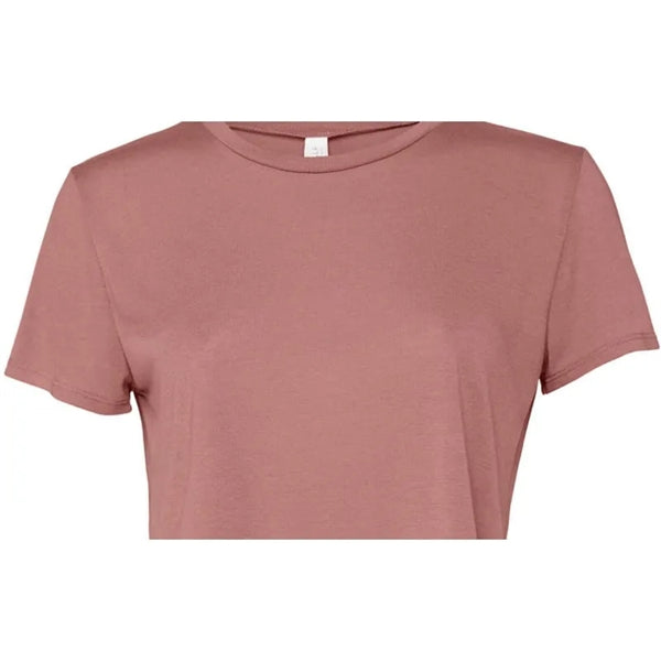 Bella + Canvas Ladies' Flowy Cropped T-Shirt