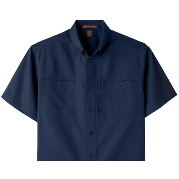 Harriton Men's Advantage IL Short-Sleeve Work Shirt