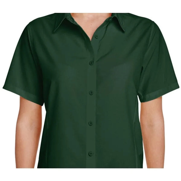 Harriton Ladies' Paradise Short-Sleeve Performance Shirt