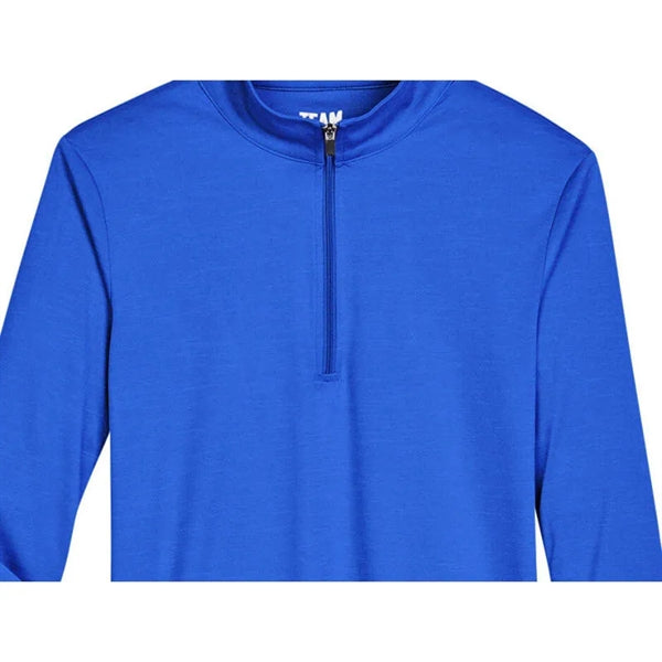Team 365 Ladies' Zone Sonic Heather Performance Quarter-Zip