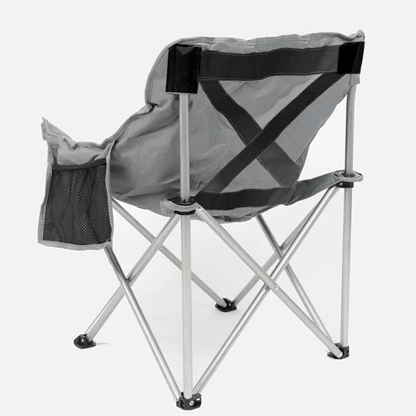USB Heated Folding Camping Lawn Moon Chairs with Cushioned