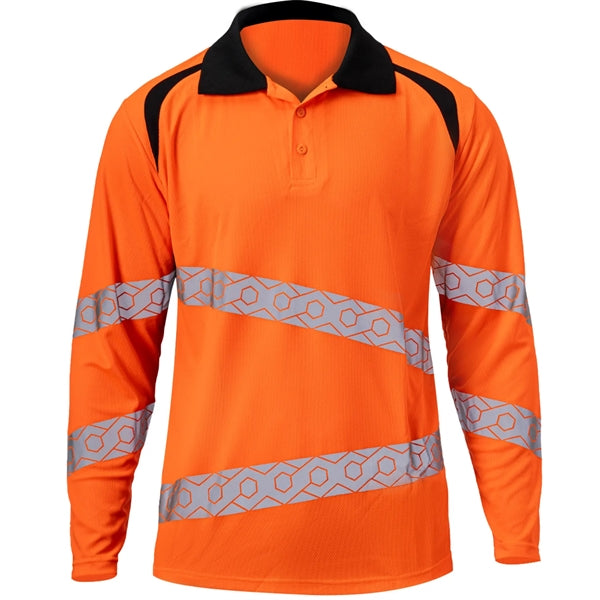 Hi-Viz Class 3 Segmented Breathable Safety Workwear Polo