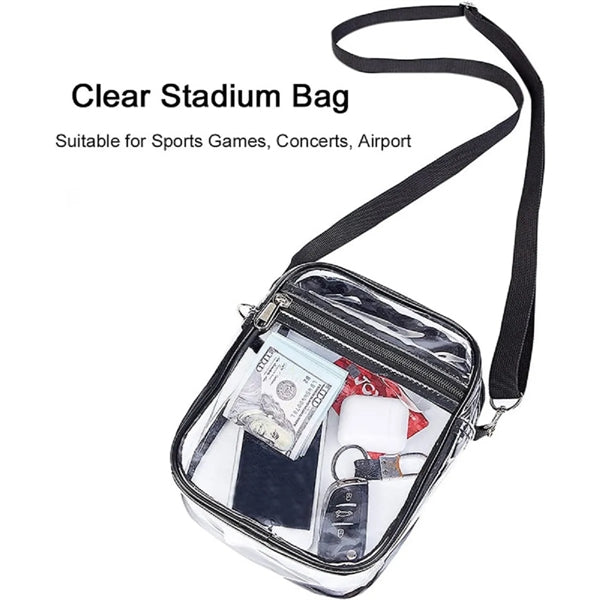 Clear Crossbody Purse Bag