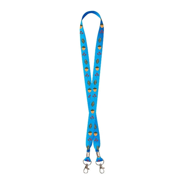 3/4" Custom Double Ended Full Color Sublimated Lanyard
