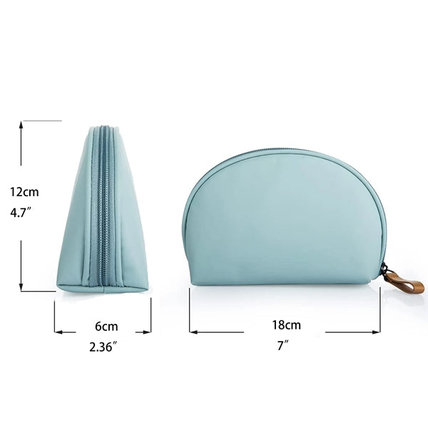 Half Moon Cosmetic Beauty Bag