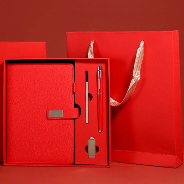 A5 Custom Luxurious Business High-End Notebook Gift Box Set