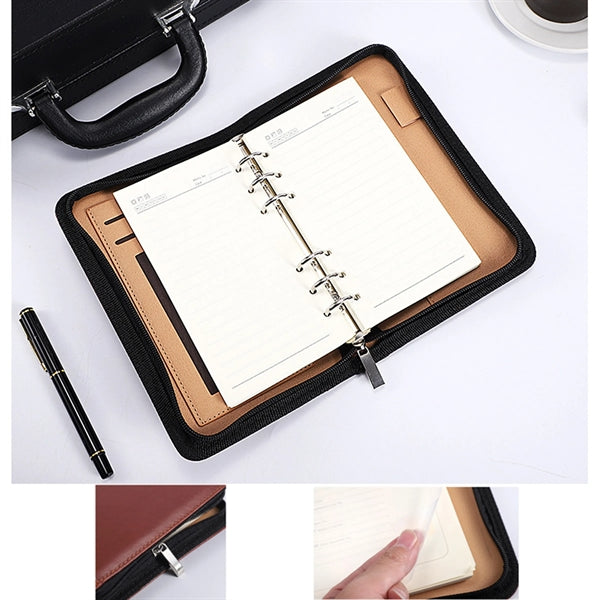 Zippered Notebook With Calculator
