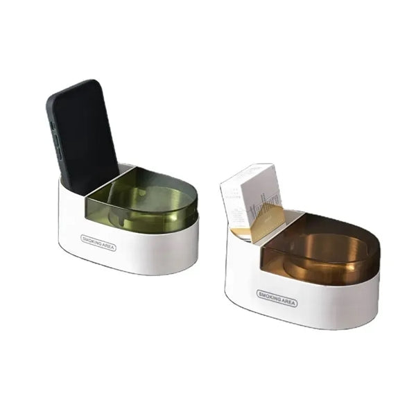 Wall-Mounted Toilet Ashtray