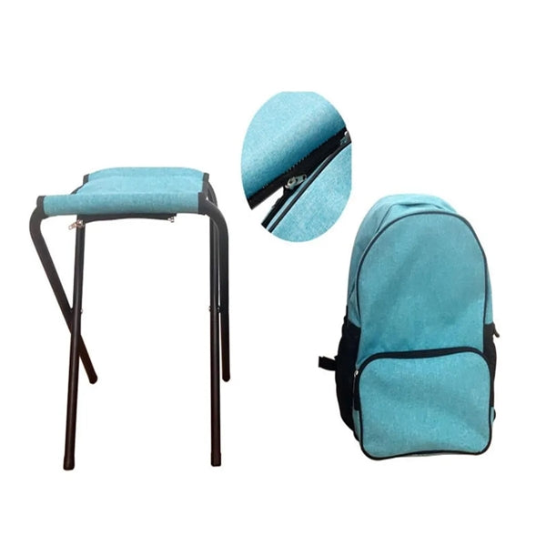 Folding Portable Detachable Leisure Stool Chair Backpack
